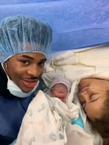 Congratulations: Memphis Grizzlies Point Guard Ja Morant and Partner Kadre “KK” Dixon Welcome Newborn Baby……