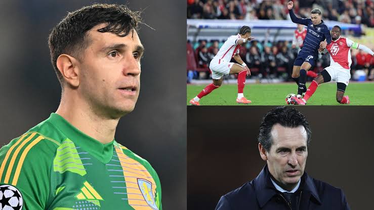 Aston Villa’s Star Trio Shining Bright: Emiliano Martínez, Ollie Watkins, and Leon Bailey Top Player Ratings……..