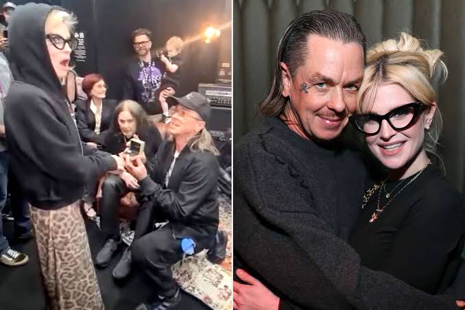 SLIPKNOT’s SID WILSON Proposes To KELLY OSBOURNE At BLACK SABBATH’s Final Concert