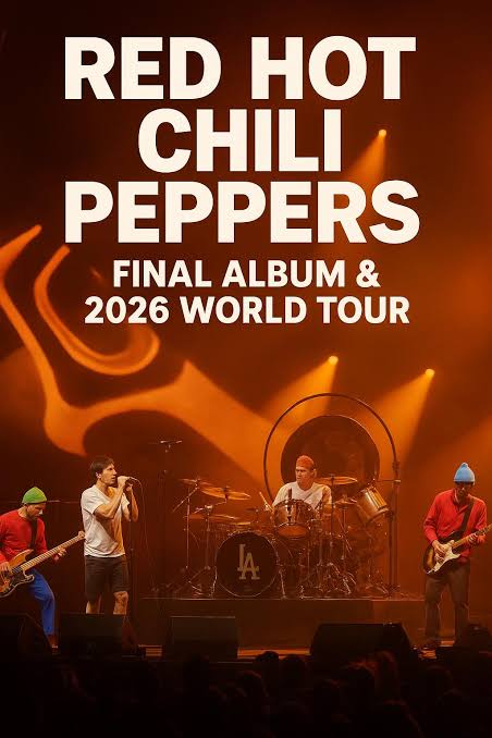 🔥 SHOCKING ANNOUNCEMENT: Red Hot Chili Peppers Set the Stage Ablaze as They Reveal Their Explosive End-of-Year 2026 World Tour  December……full details…….