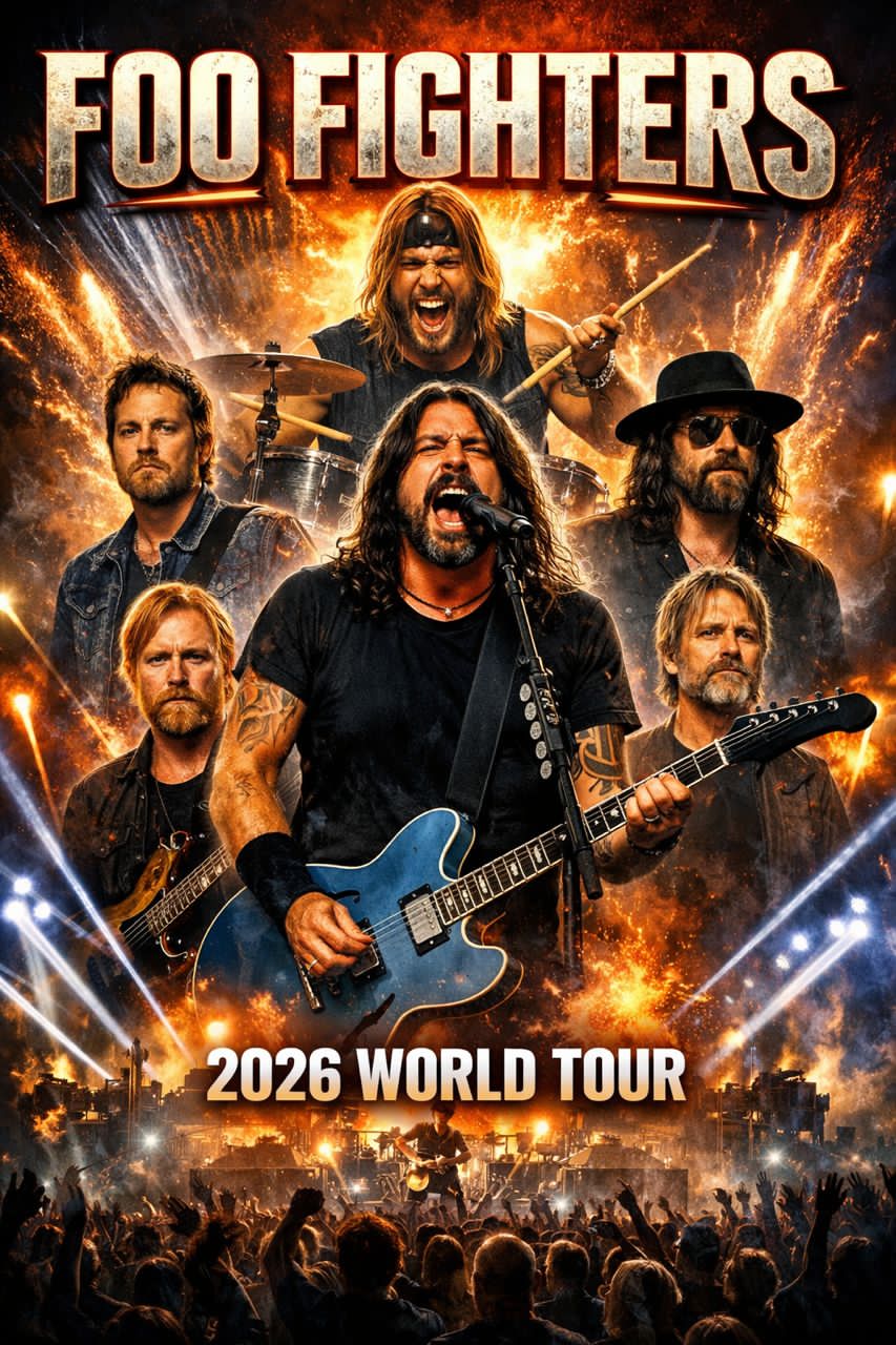 Foo Fighters Confirm New Music for 2026, Promising a Raw, Fearless Rock Revival That Honors Their Legacy While Pushing Creative…..full details……