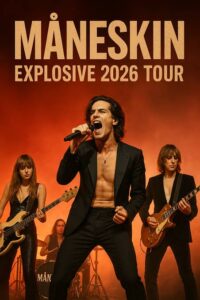 By 2026, Måneskin ignites a global renaissance, blending rebellion and elegance, conquering stadiums, redefining rock’s future, and proving fearless authenticity can still dominate pop cultur….full details……